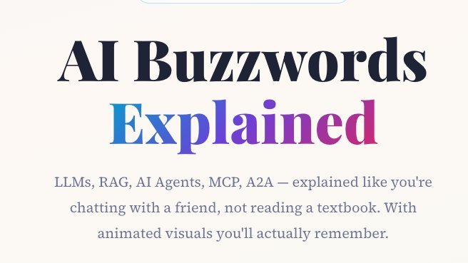 AI Buzzwords Decoded