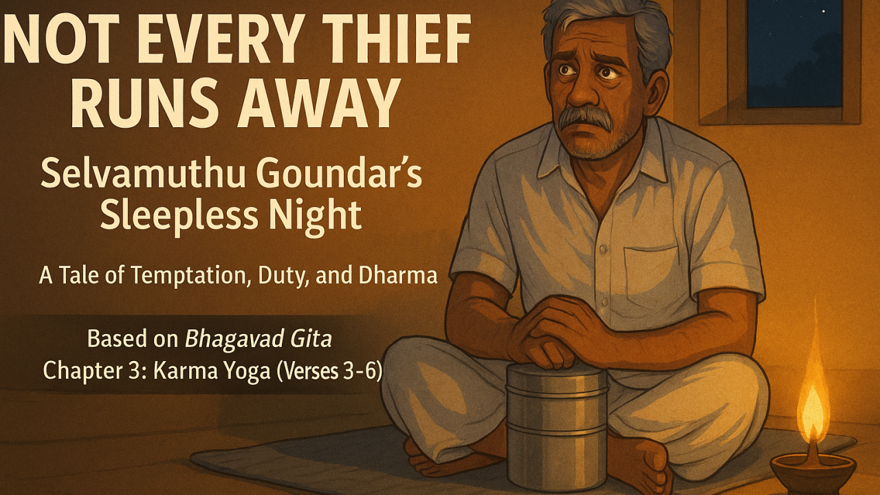 Not Every Thief Runs Away