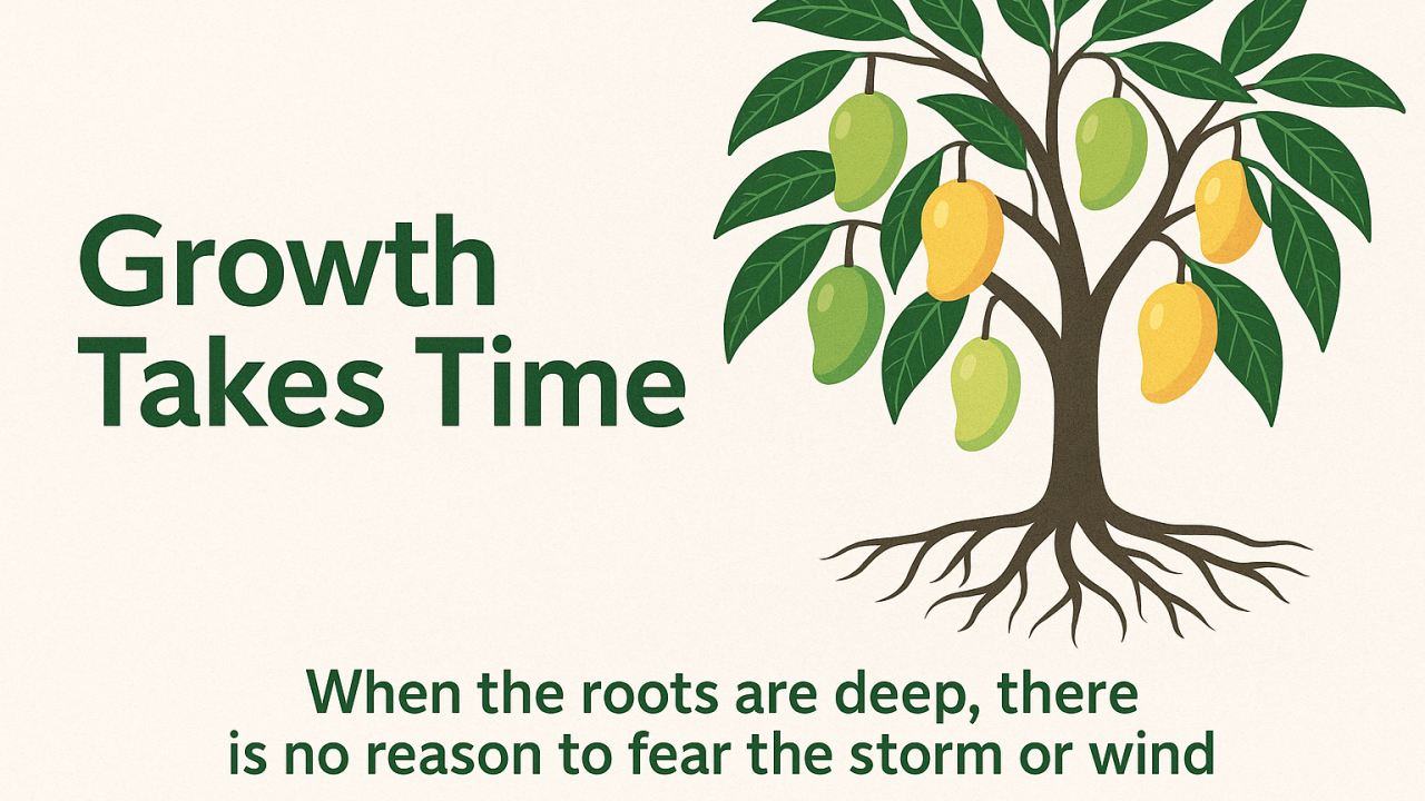 Let Every Child Ripen In Peace And Its Pace