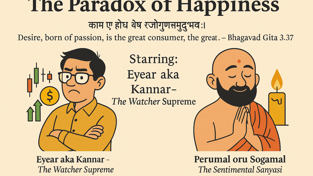 The Paradox of More and Less: Eyear vs. Sogamal, and the Gita in Between