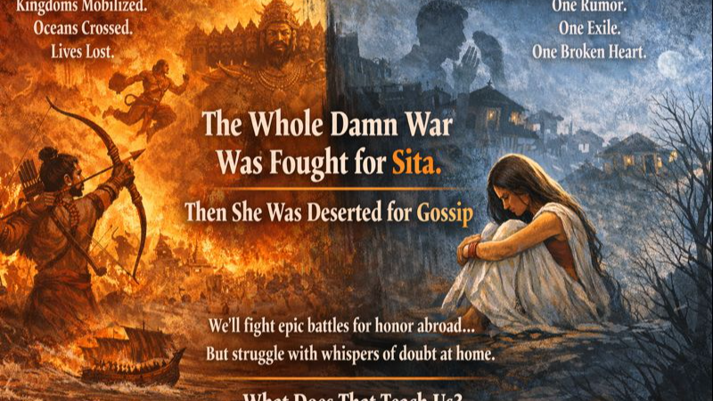 The Ramayana's Brutal Truth: When One Narcissist Destroys What Took Years to Build