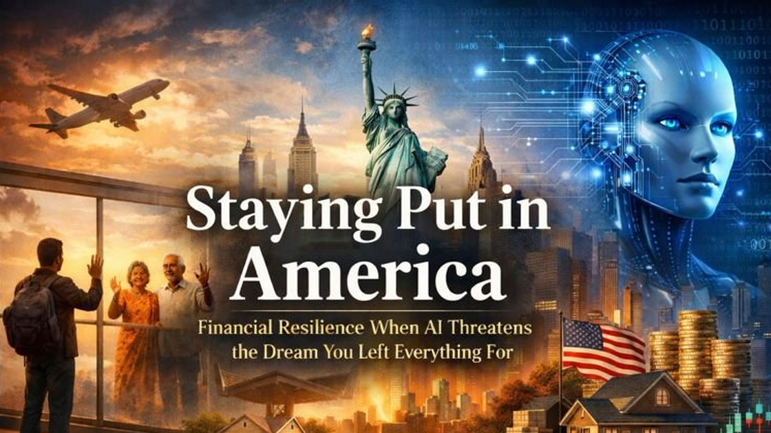 Staying Put in America: Financial Resilience When AI Threatens the Dream You Left Everything For