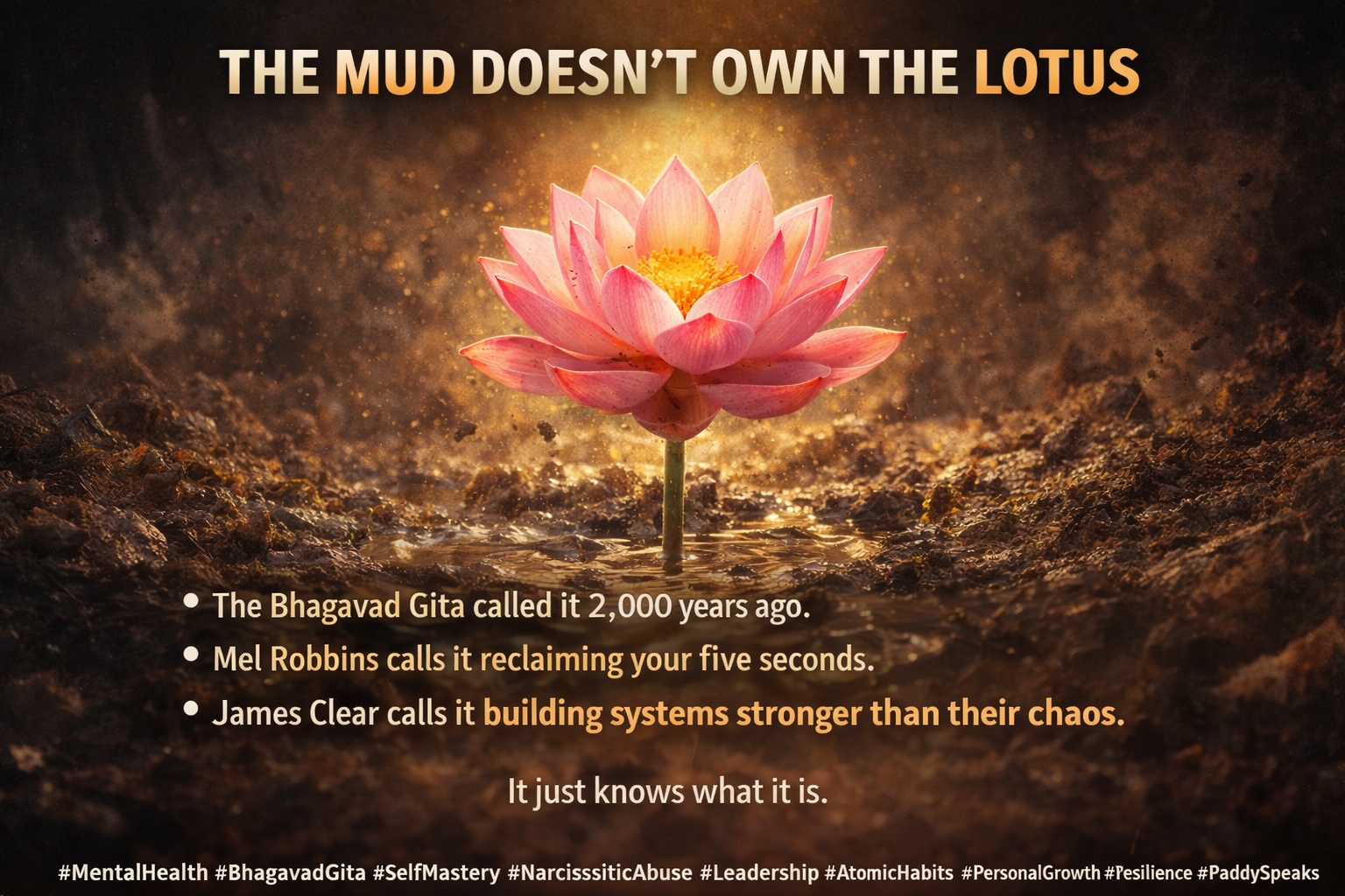 The Lotus in the Mud